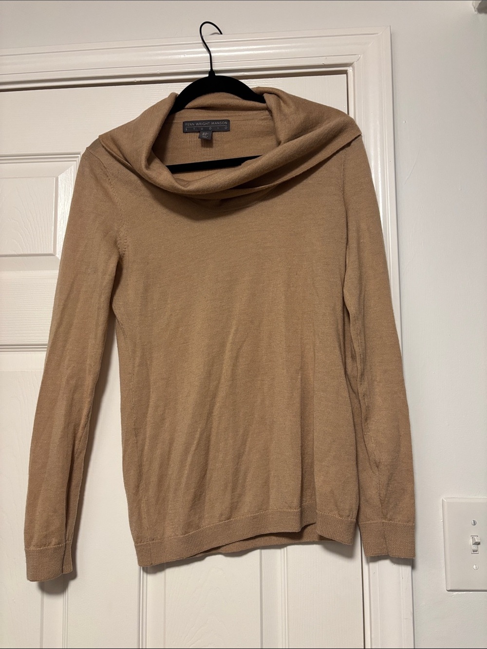 Fenn Wright Manson Camel Cowl-Neck Sweater